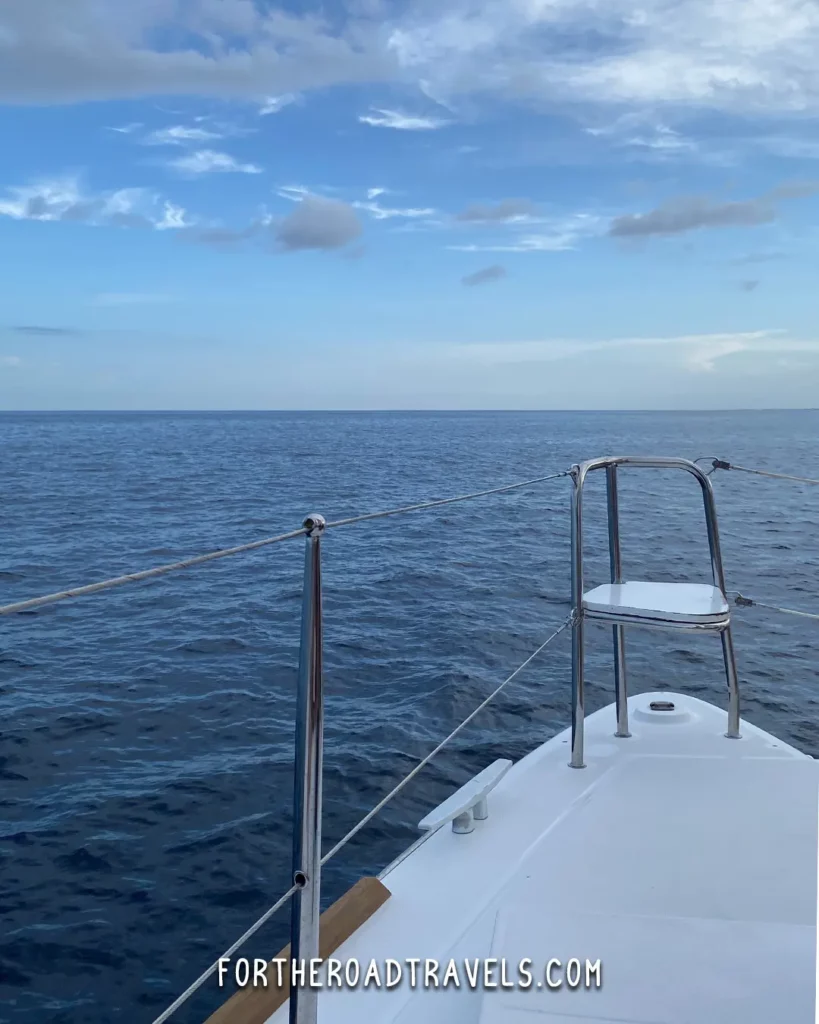 Sunset sail in Playa del Carmen Mexico