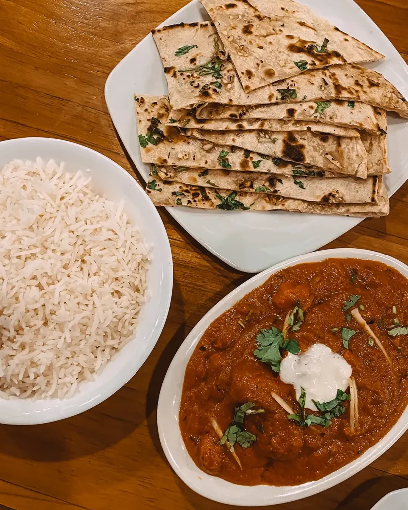 Indian Food at Mercado Roma Mexico City