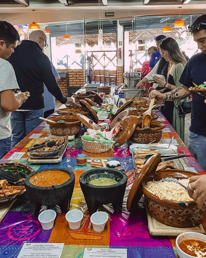 Lunch During Tour In Mexico City