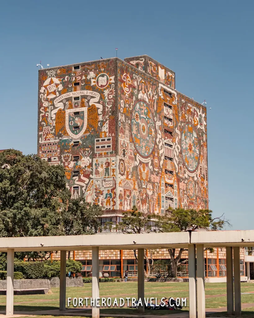 Diego Rivera's Mural at UNAM Building