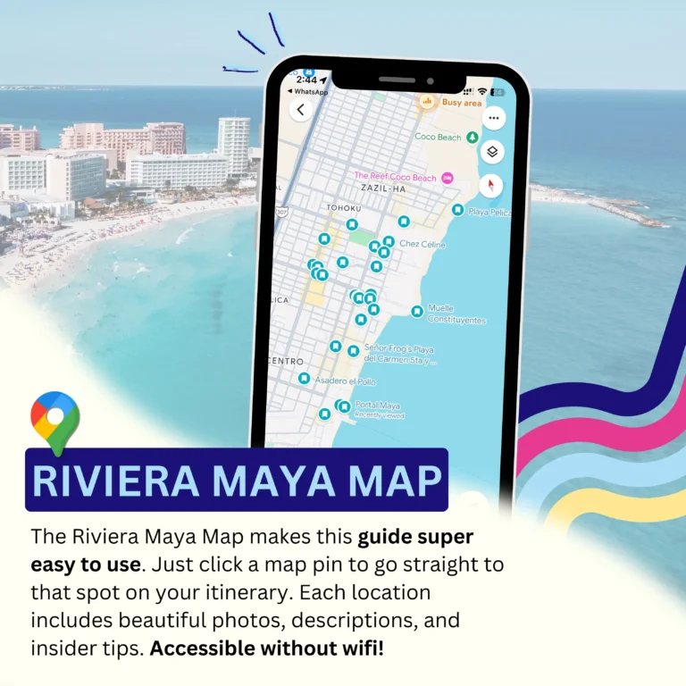 riviera-maya-itinerary-google-map