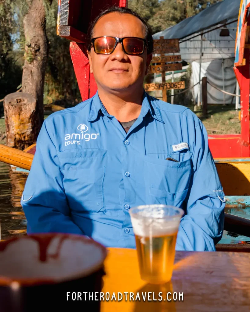 Tour Guide at Xochimilco Mexico City