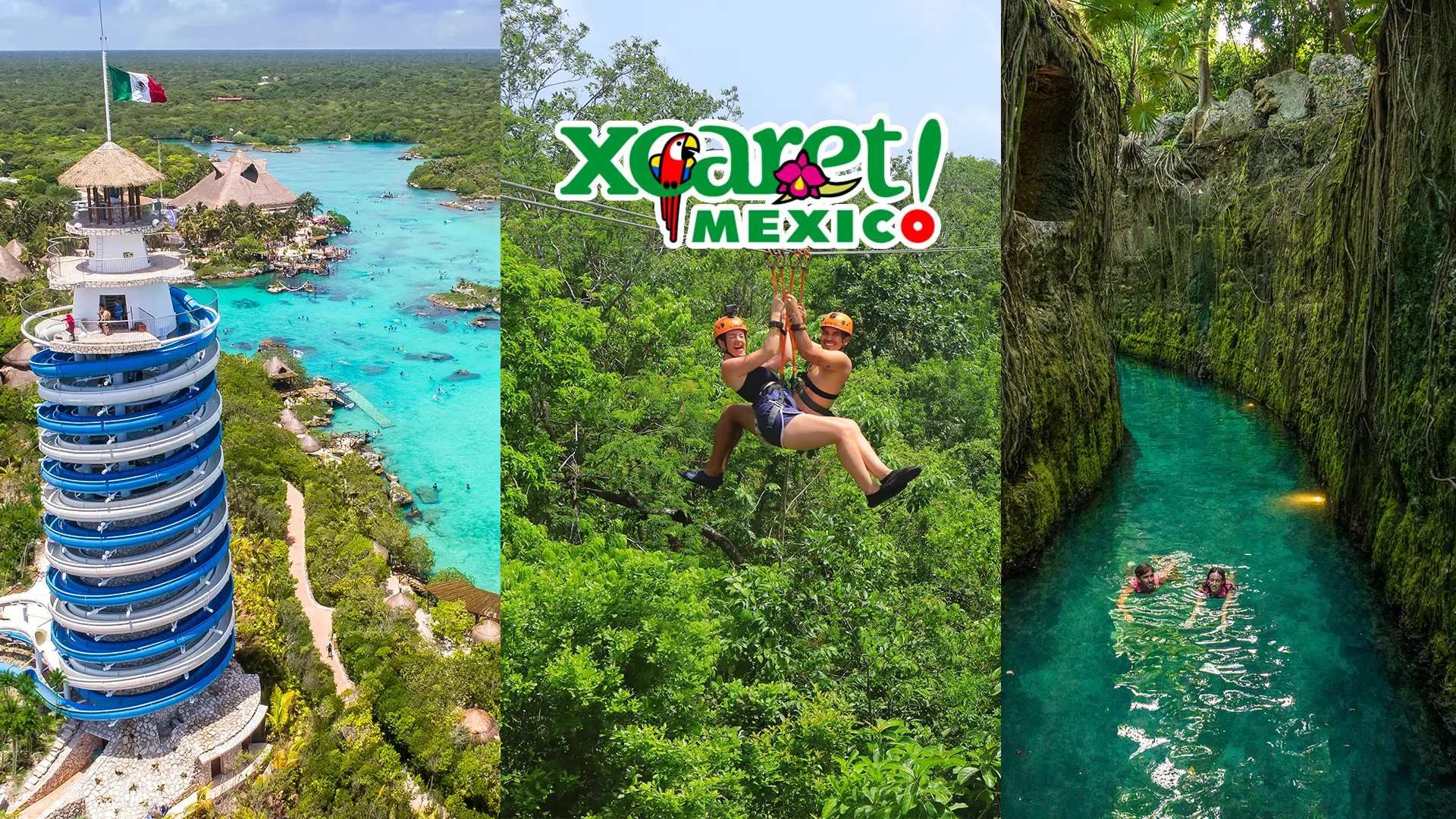 Xcaret Parks Ranked | Playa del Carmen | Cancun Mexico